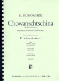 Chowanschtschina Klavierauszug (dt) Chowanschtschina Klavierauszug (dt)