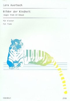 Cover Bilder der Kindheit für Klavier