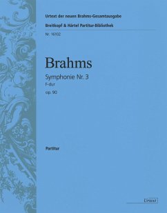 Sinfonie F-Dur Nr.3 op.90 für Orchester Partitur