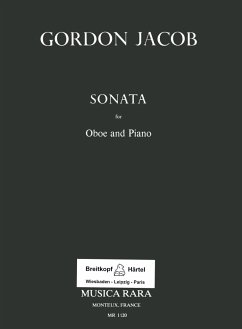 Cover Sonata for oboe and piano
