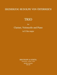Cover Trio Es-Dur für Klarinette, Violoncello und Klavier