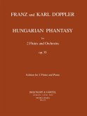 Hungarian Fantasy op.35 for 2 flutes and orchestra for 2 flutes and piano