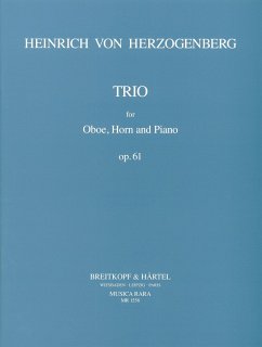 Cover Trio D-Dur op.61 für Oboe, Horn und Klavier