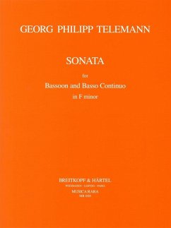 Cover Sonata f minor for bassoon and piano
