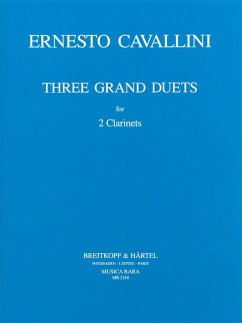 Cover 3 grand Duets op.30 for 2 clarinets
