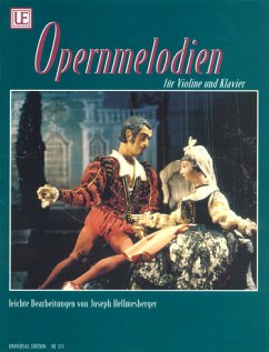 Cover Opernmelodien für Violine und Klavier (leichte Bearbeitungen)