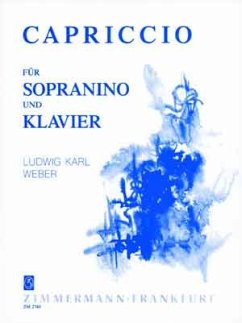 Cover Capriccio für Sopraninoblockflöte und Klavier