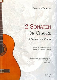 Cover 2 Sonaten für Gitarre