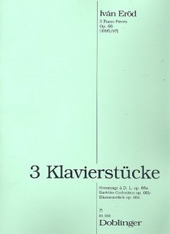 Cover 3 kleine Klavierstuecke op.66