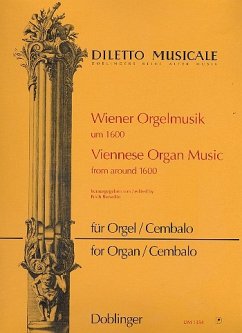 Cover Wiener Orgelmusik um 1600 für Orgel (Cembalo)