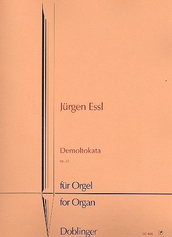 Demoltokata op. 22 für Orgel Demoltokata op. 22 für Orgel