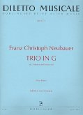 Trio G-Dur für 2 Violinen und Violoncello Partitur und Stimmen