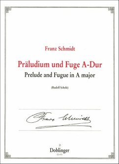 Cover Präludium und Fuge A-Dur für Orgel