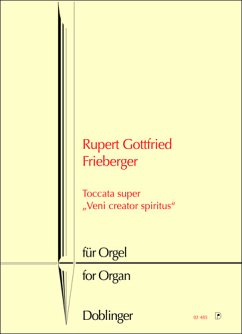 Cover Toccata super Veni creator spiritus für Orgel