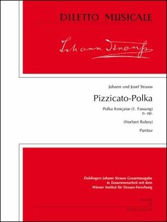 Pizzicato-Polka o.op. für Orchester Partitur