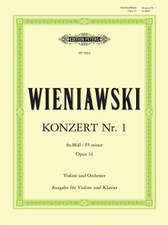 Violin Concerto No. 1 in F Sharp Minor Op. 14 (Edition for Violin and Piano)