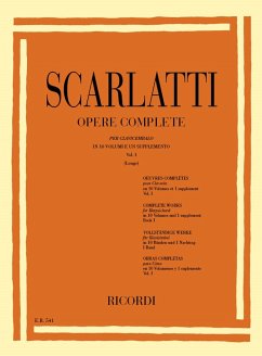 Cover Opere complete per clavicembalo vol.1 sonate nos.1-50