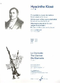 Cover A la portée du jeune clarinettiste vol.4 74 études sur les rythmes et les articulations