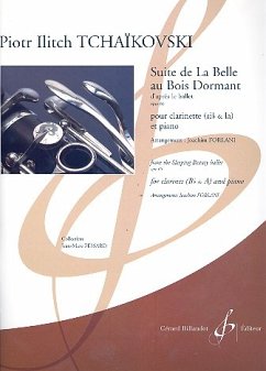 Cover Suite de La belle au bois dormant op.66 pour clarinette et piano
