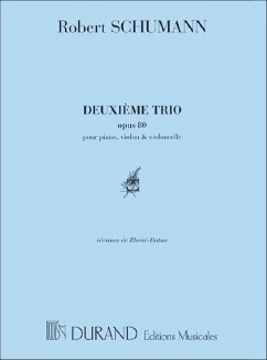 Schumann Trio Op 80 N 2 Violon-Violoncelle-Piano Chamber music