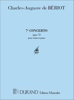 Beriot Concerto N 7 Vl-Piano Violin and Piano