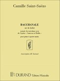 Bacchanale de l'opéra Samson et Dalila pour pian ŕ 4 mains