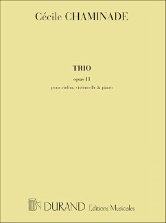 Trio sol mineur op.11 pour piano, violon et violoncelle parties