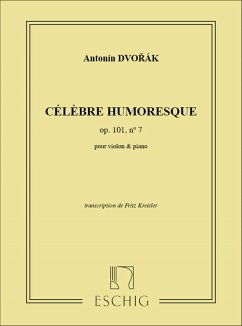 Cover Célčbre Humoresque op.101 no.7 pour violon et piano