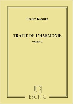 Cover Koechlin Traite De L'Harmonie - Volume 1 Educazione Musicale