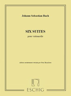 6 suites pour violoncelle Bazelaire, Paul, arr.