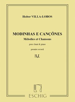 Mondinhas e cancoes vol.1 pour chant et piano (po)