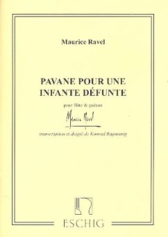 Pavane pour une infante defunte pour flűte et guitare