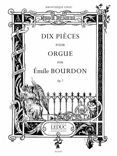 Cover 10 Pičces op.7 pour orgue