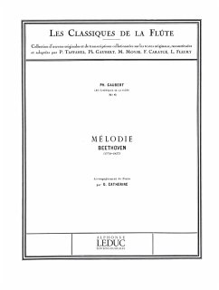 Cover Melodie pour flute et piano