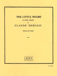 Cover The little Negro pour violon et piano
