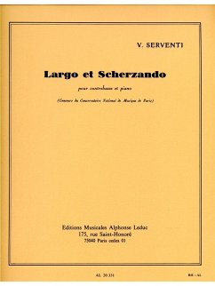 Cover Largo et scherzando pour contrebasse et piano