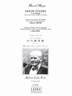 Cover 12 études de Boehm pour flűte