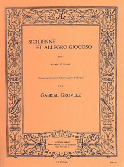 Cover Sicilienne et allegro giocoso pour basson et piano
