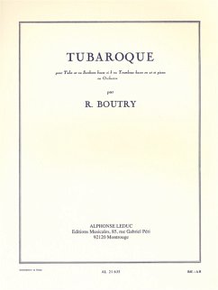 Cover TUBAROQUE POUR TUBA EN UT (SAX- HORN BASSE SIb, TROMBONE BASSE) ET PIANO