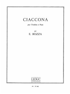 Cover Ciaccona pour trombone et piano