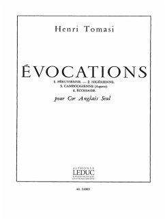 Cover Evocations pour cor anglais seule