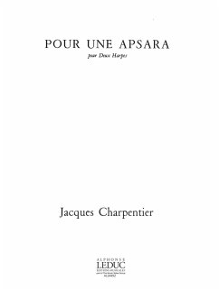Cover CHARPENTIER J. POUR UNE APSARA 2 HARPES