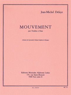 Cover Mouvement pour trombone et piano