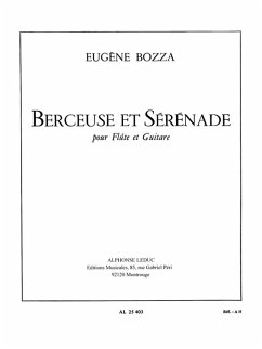 Cover Berceuse et Sérénade pour flűte et guitare partition
