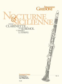 Cover Nocturne et sicilienne pour clarinette et piano (harpe)