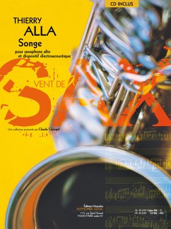 Cover Songe (+CD) pour saxophone alto et dispositif électroacoustique
