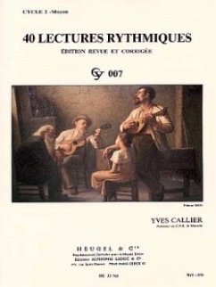 Cover 40 lectures rythmiques vol.2 parlées, chantées ou jouées