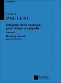 Integrale de la musique pour choeur a cappella vol.3 pour voix d'hommes