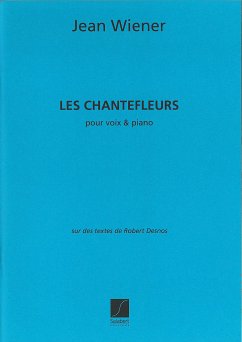 Cover Les Chantefleurs pour voix et piano