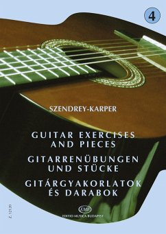 Cover Szendrey-Karper László Guitar Exercises and Pieces Guitar